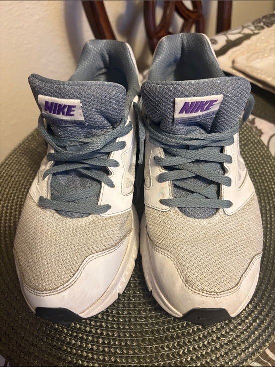 Nike Shoes - Nike Downshifter 6 White and purple accent Athletic Shoes
